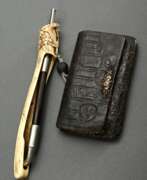 Обзор. Japanese smoking set (kiseruzutsu and tabako-ire),…