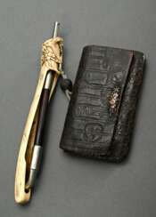 Japanische Rauchgarnitur (kiseruzutsu und tabako-i…