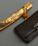 Обзор. Japanese smoking set (kiseruzutsu and tabako-ire) …