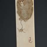 Japanese ivory folding knife with delicate engravi… - photo 6