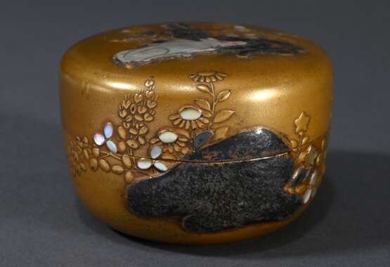 Natsume tea caddy in Rinpa style with mother-of-pe… - фото 3 Natsume tea caddy in Rinpa style with mother-of-pe… - фото 3