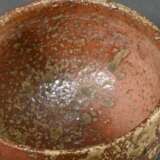Teeschale “Chawan“, rauher brauner Steinzeugscherb… - Foto 2