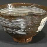Korean-style tea bowl ‘Chawan’, hard, heavy, dark … - фото 2