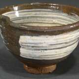 Korean-style tea bowl ‘Chawan’, hard, heavy, dark … - фото 3