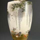 Satsuma vase with delicate polychrome decoration ‘… - photo 1