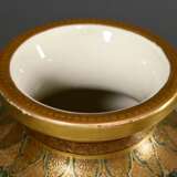 Satsuma vase with delicate polychrome decoration ‘… - photo 5