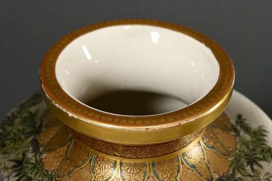 Satsuma vase with delicate polychrome decoration ‘… - photo 5 Satsuma vase with delicate polychrome decoration ‘… - photo 5