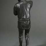 Pair of bronze figures, ‘Farmer with Pipe’ and ‘Co… - фото 3