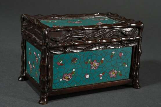 Rectangular bronze box with bamboo trompe l'oeil a… - фото 3 Rectangular bronze box with bamboo trompe l'oeil a… - фото 3