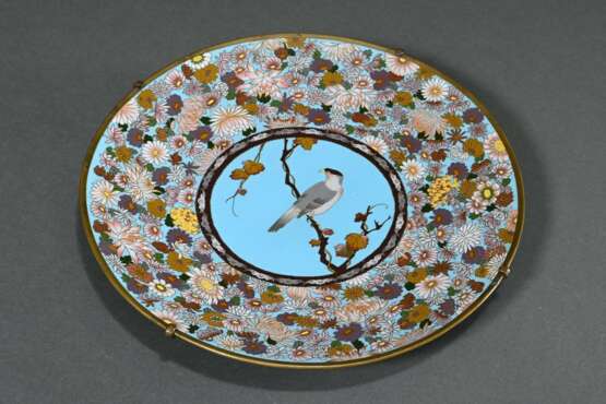 Fine Japanese cloisonné plate with detailed decora… - фото 2 Fine Japanese cloisonné plate with detailed decora… - фото 2