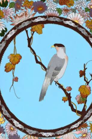 Fine Japanese cloisonné plate with detailed decora… - фото 3 Fine Japanese cloisonné plate with detailed decora… - фото 3