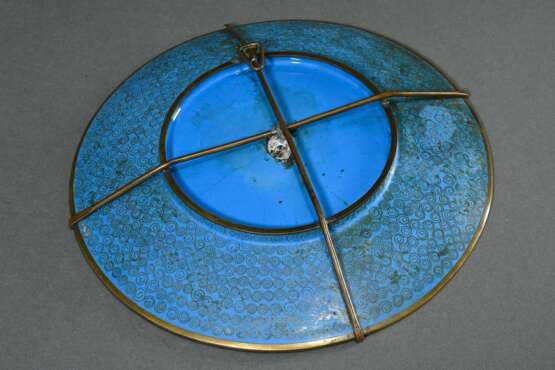Fine Japanese cloisonné plate with detailed decora… - фото 4 Fine Japanese cloisonné plate with detailed decora… - фото 4