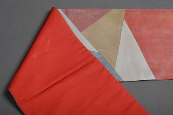 Rare fukuro obi made of different coloured silk el… - photo 4 Rare fukuro obi made of different coloured silk el… - photo 4