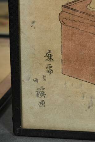 6 Various Japanese colour woodblock prints in Suri… - photo 3 6 Various Japanese colour woodblock prints in Suri… - photo 3