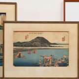 3 Various Japanese colour woodblock prints: 2 Utag… - photo 1