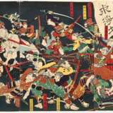 3 Kunisada (1786-1865) ‘Iga Adauchi no zu - Retrib… - photo 1