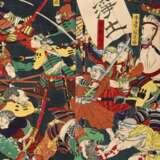 3 Kunisada (1786-1865) ‘Iga Adauchi no zu - Retrib… - photo 5
