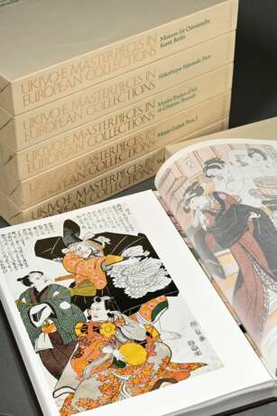 13 volumes of ‘Masterpieces of Ukiyo-e in European… - photo 1