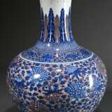 Chinese porcelain floor vase in baluster shape wit… - photo 1