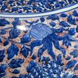 Chinese porcelain floor vase in baluster shape wit… - photo 3