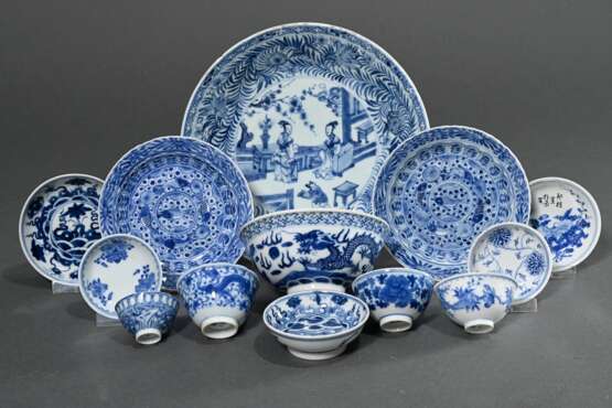 13 Various pieces of Chinese porcelain with differ… - photo 2
