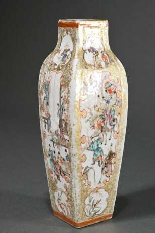 Chinese porcelain baluster vase in an angular, elo… - photo 2 Chinese porcelain baluster vase in an angular, elo… - photo 2