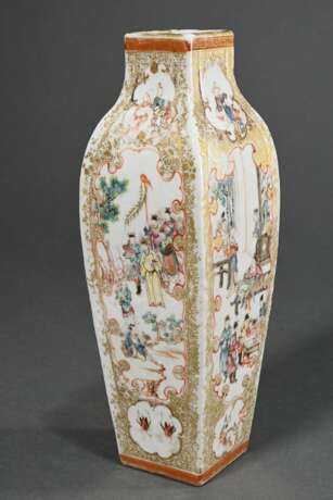Chinese porcelain baluster vase in an angular, elo… - photo 3 Chinese porcelain baluster vase in an angular, elo… - photo 3
