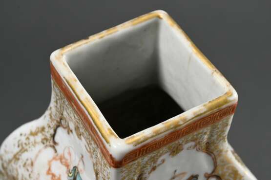 Chinese porcelain baluster vase in an angular, elo… - photo 4 Chinese porcelain baluster vase in an angular, elo… - photo 4