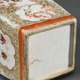 Chinese porcelain baluster vase in an angular, elo… - photo 5