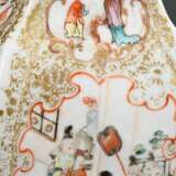 Chinese porcelain baluster vase in an angular, elo… - photo 6