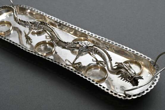 Small tray with 6 shot glasses and removable plast… - photo 3 Small tray with 6 shot glasses and removable plast… - photo 3