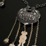 Chinese amulet necklace with double-walled pendant… - photo 1