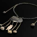 Chinese amulet necklace with double-walled pendant… - photo 2