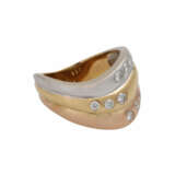 Tricolor Ring mit Brillanten - фото 2