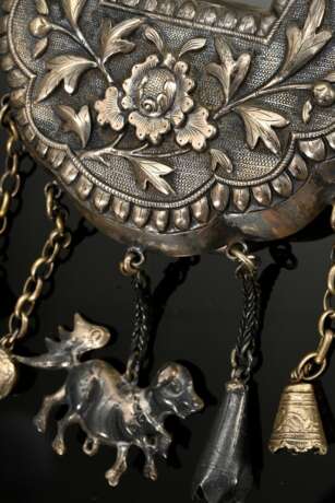 Chinese amulet necklace with double-walled pendant… - photo 3 Chinese amulet necklace with double-walled pendant… - photo 3