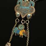 Chinese amulet necklace with double-walled pendant… - photo 2
