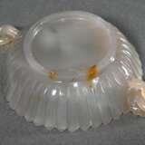 Delicate flower-shaped jade bowl or brush washer i… - photo 3