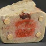 Soapstone figure ‘Seated Luohan in kasaya with you… - photo 6