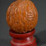 9 Various Chinese carvings: 6 fruit pits ‘Erotic M… - фото 4