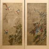 Pair of paintings after MaYü-Bo, ‘Phoenix Pair and… - photo 1