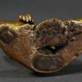 ‘Seated Buddha in Bhumisparsha Mudra’, fire-gilded… - photo 4