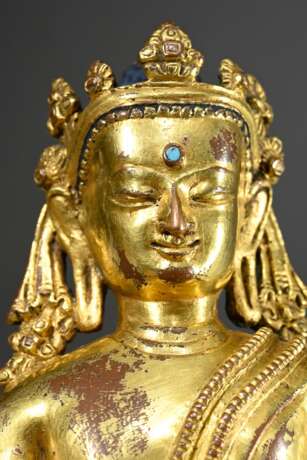 ‘Seated Buddha in Bhumisparsha Mudra’, fire-gilded… - photo 5 ‘Seated Buddha in Bhumisparsha Mudra’, fire-gilded… - photo 5