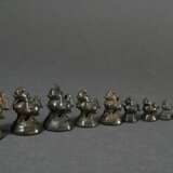 11 zoomorphic opium weights in the shape of a toe … - фото 2