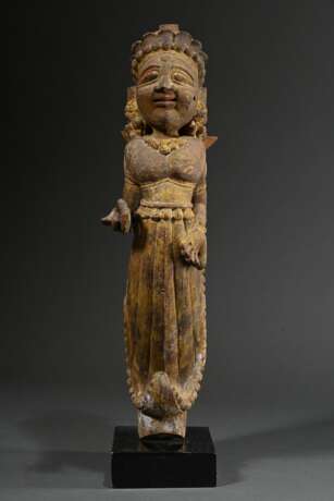 Indische Holz Figur "Weibliche Gottheit Parvati" (… - Foto 4