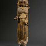 Indische Holz Figur "Weibliche Gottheit Parvati" (… - Foto 4