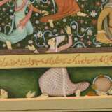 Miniaturmalerei im Mogul Stil "Fest am Hof des Sha… - Foto 3