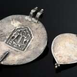 2 Diverse indische tropfenförmige und runde Amulet… - Foto 2