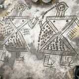 Archaic Indian fertility amulet made of a rectangu… - photo 3