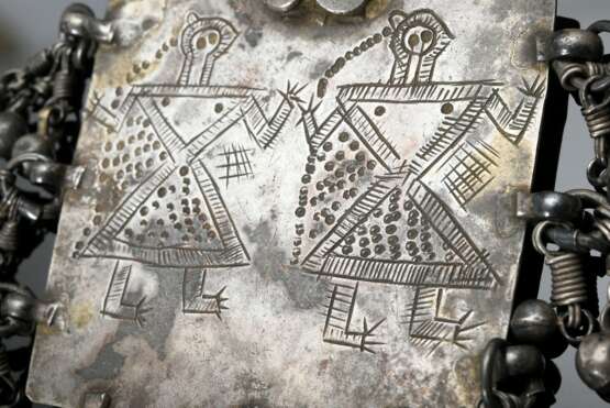 Archaic Indian fertility amulet made of a rectangu… - photo 3 Archaic Indian fertility amulet made of a rectangu… - photo 3