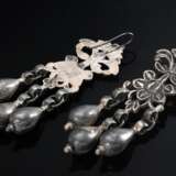 2 Pairs of various Indian earrings: pair of hoop e… - photo 3